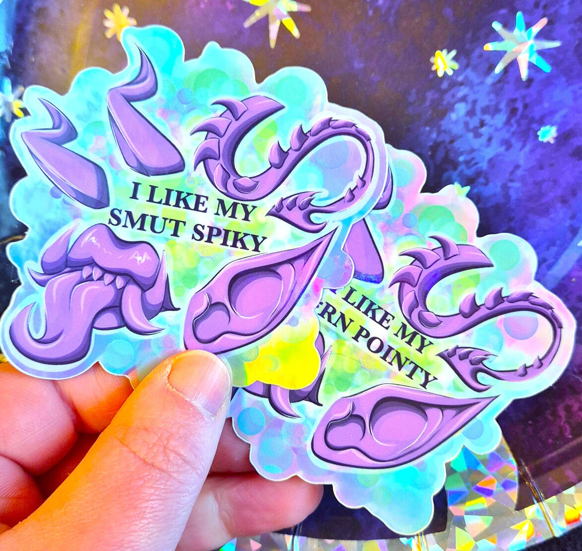Holographic Stickers