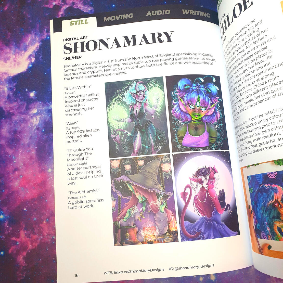 CV&L Single Page Spread Feature