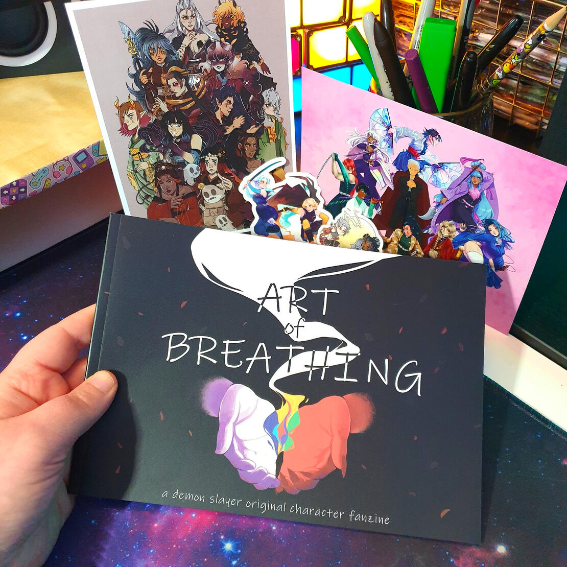 "Art of Breathing" Collaborative Fanzine